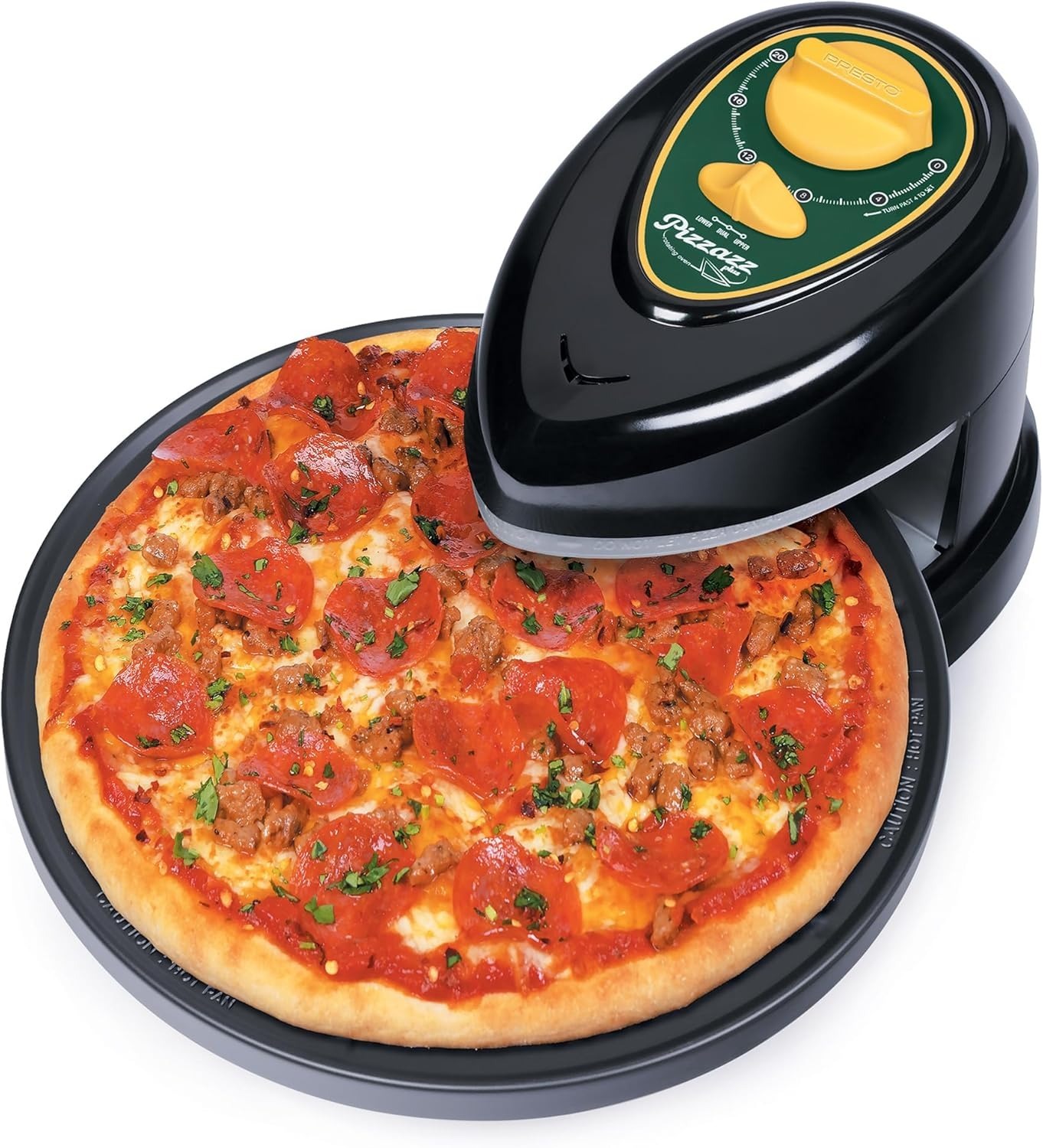 Presto 03430 Pizzazz Plus Rotating Oven, Black