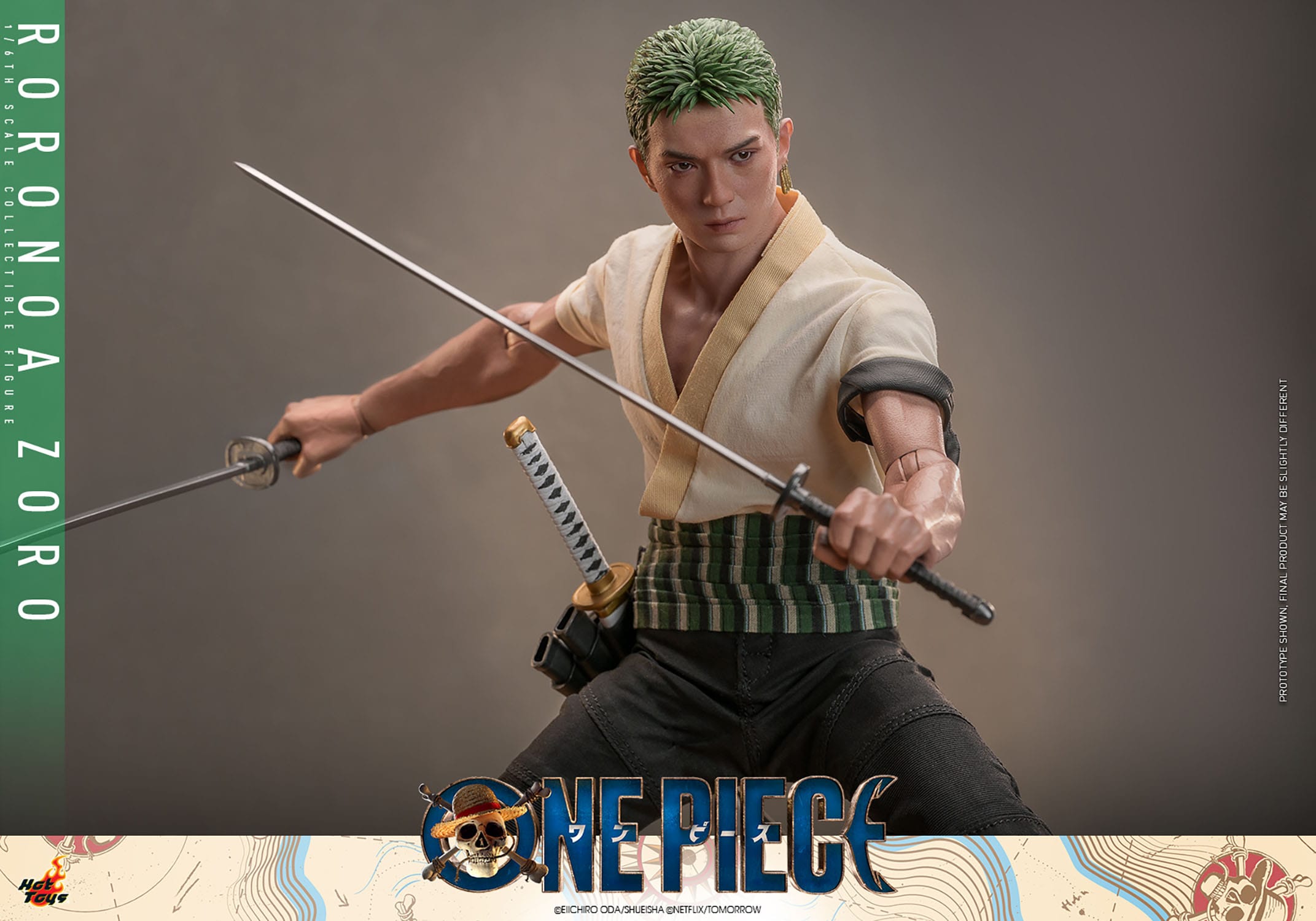 Hot Toys Roronoa Zoro - One Piece (Netflix Series) TMS110 - 1/6 Scale Collectible Figure