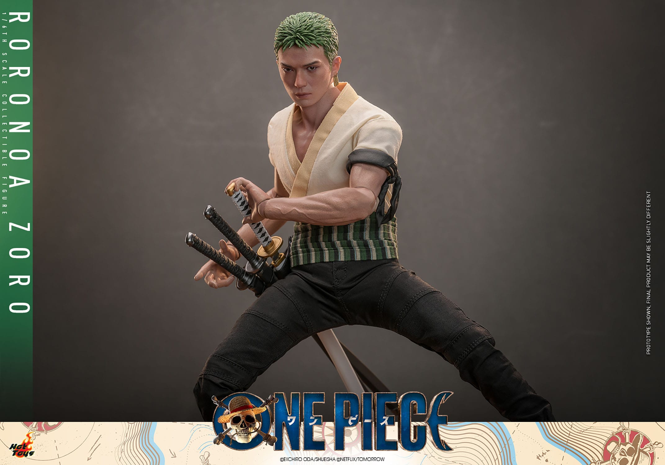 Hot Toys Roronoa Zoro - One Piece (Netflix Series) TMS110 - 1/6 Scale Collectible Figure