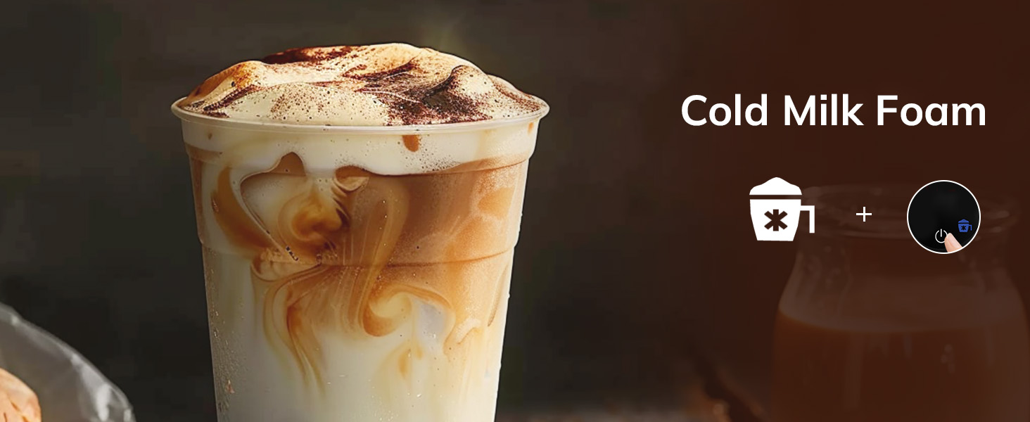 Stainless Steel Electric Milk Frother and Steamer