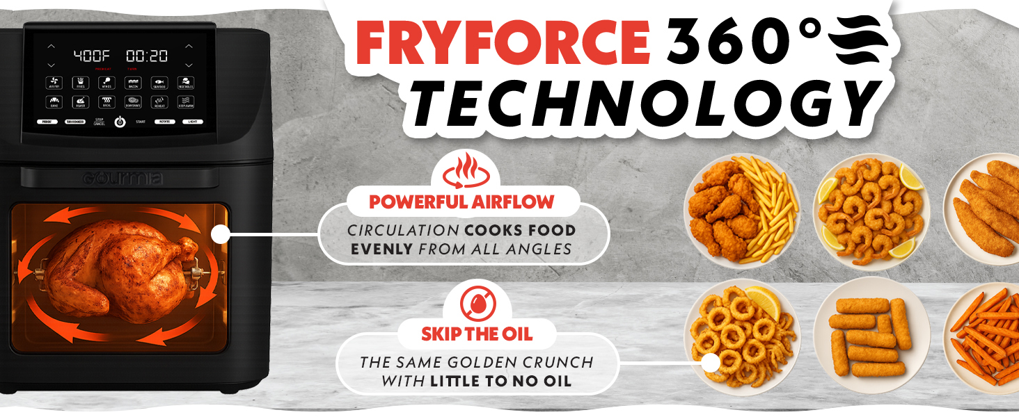 Fryforce 360 technology cooking 