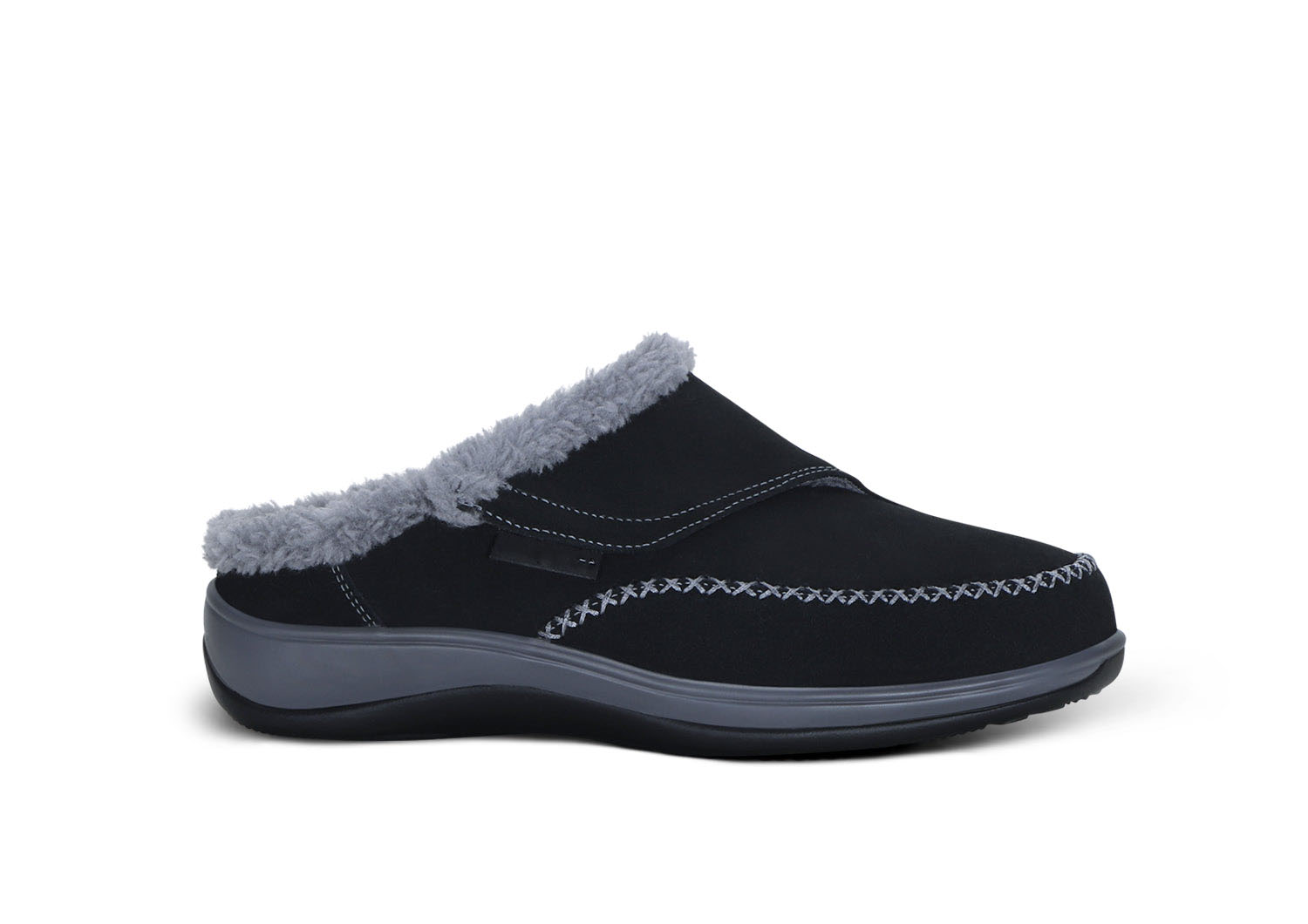 Women's Faux Fur-Lined Slippers in Bordeaux