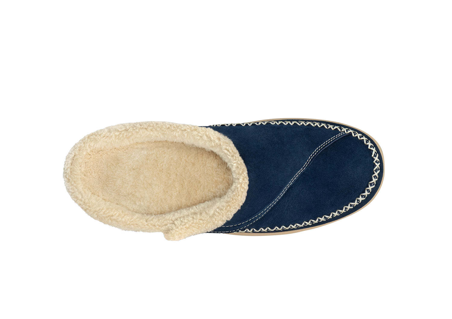 Women's Faux Fur-Lined Slippers in Bordeaux