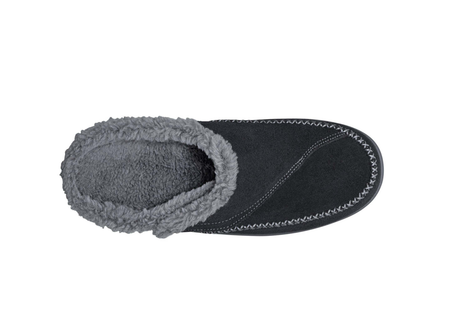 Women's Faux Fur-Lined Slippers in Bordeaux