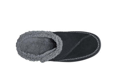 Women's Faux Fur-Lined Slippers in Bordeaux