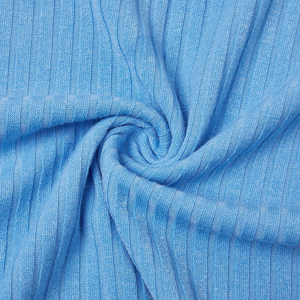 Everyday Ribbed Knit Polo Shirt