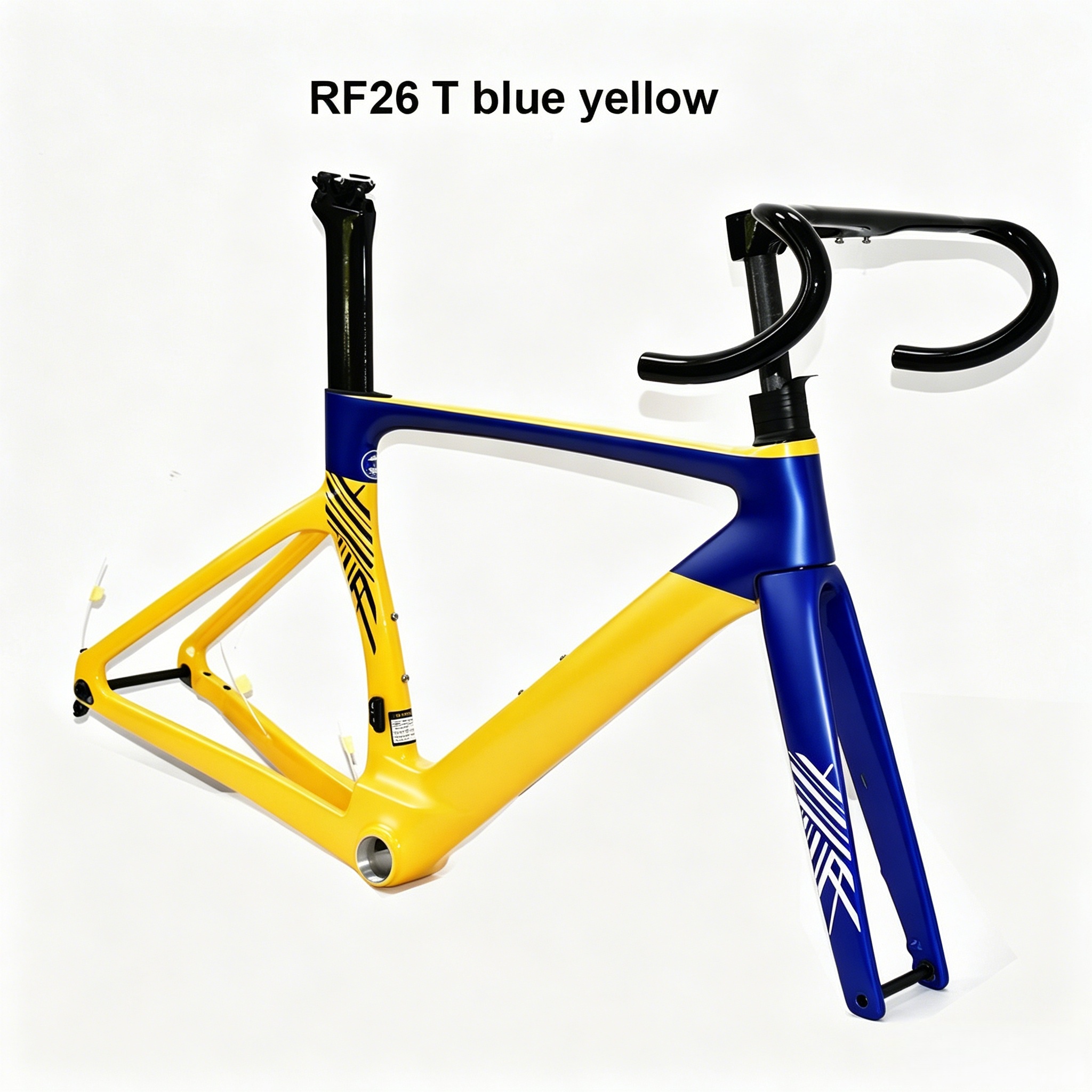 DC026 CECCOTTI DISC 142*12 CARBON ROAD FRAMESET FULL INNER CABLE 