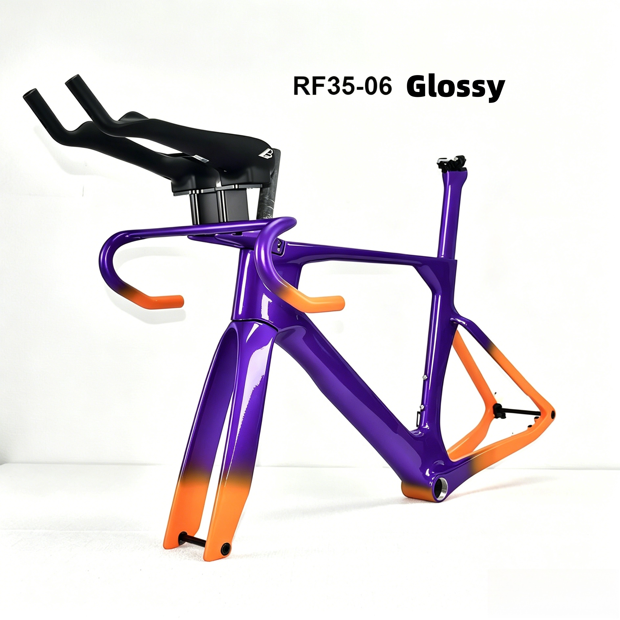 TT01 CECCOTTI TIME TRAIL CARBON BICYCLE frameset 142*12 ,T47 Thread BB