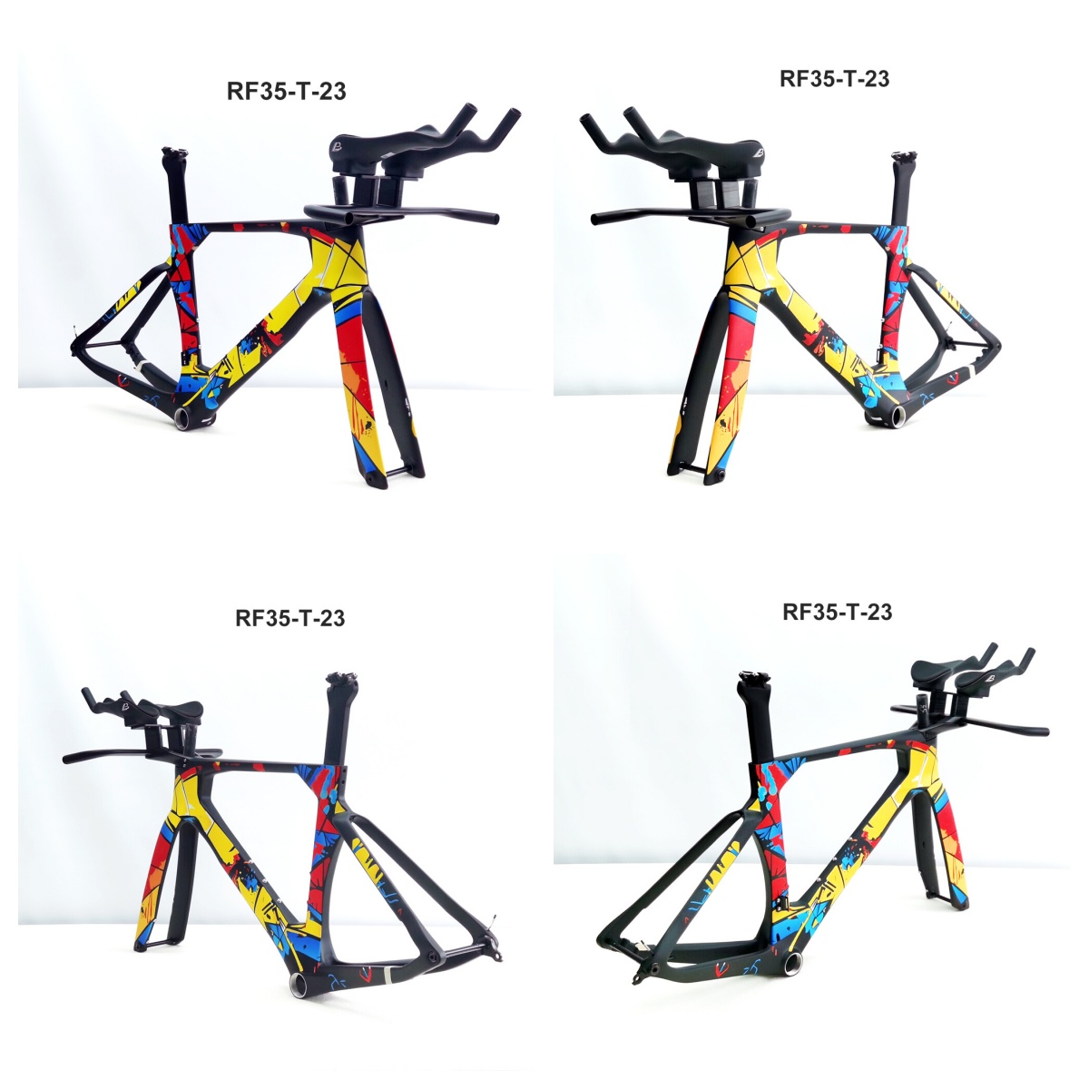 (UDH) TT01 CECCOTTI TIME TRAIL CARBON BICYCLE frameset 142*12 ,T47 Thread BB