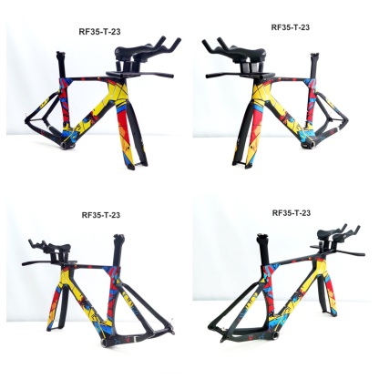 (UDH) TT01 CECCOTTI TIME TRAIL CARBON BICYCLE frameset 142*12 ,T47 Thread BB