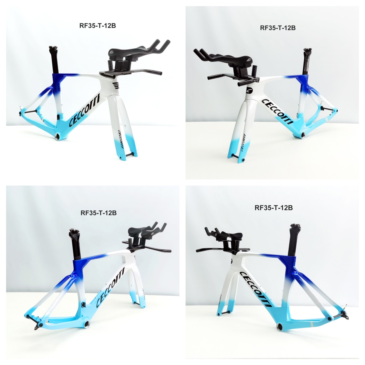 (UDH) TT01 CECCOTTI TIME TRAIL CARBON BICYCLE frameset 142*12 ,T47 Thread BB