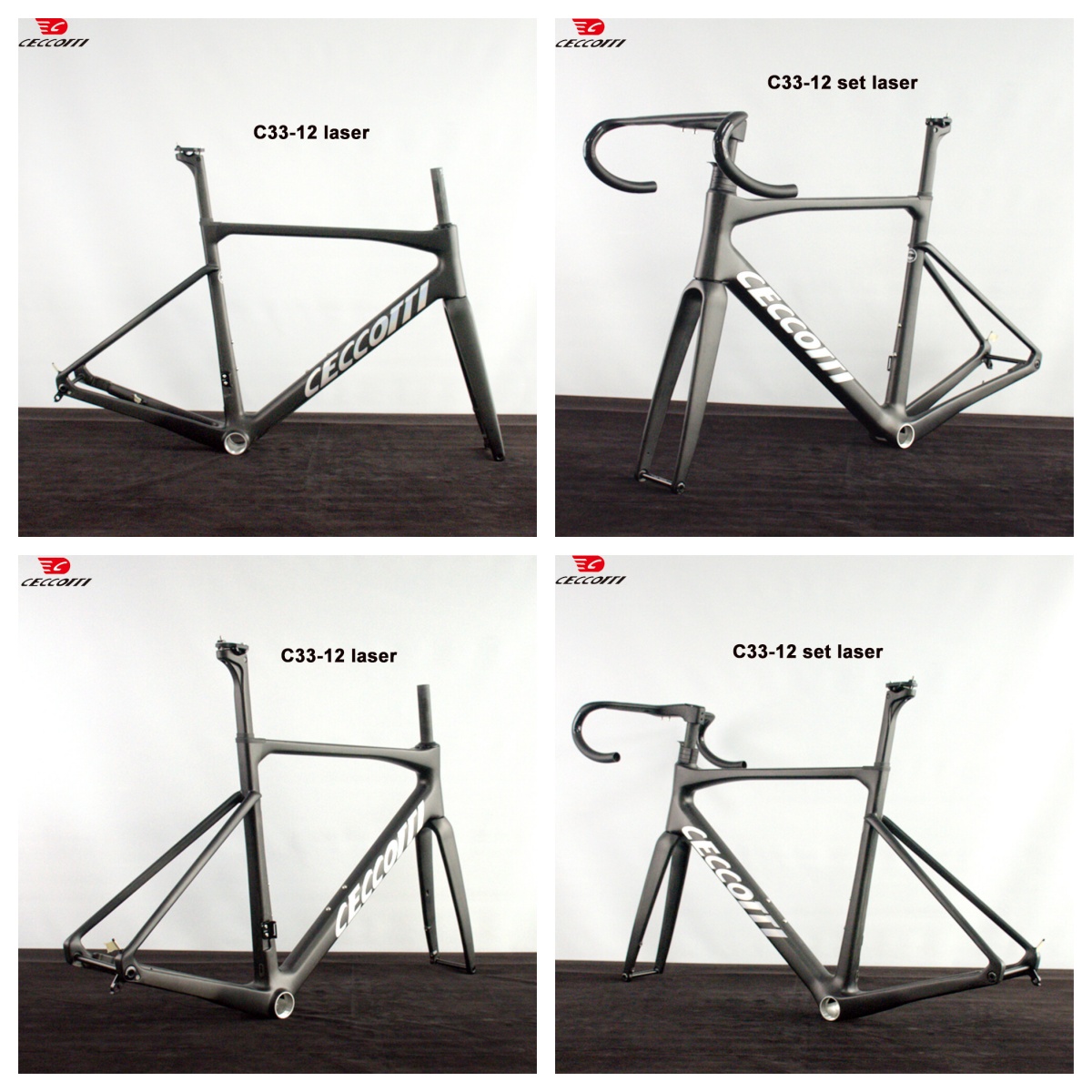 DC033 CECCOTTI ALL -AROUND DISC 142*12 CARBON BICYCLE CARBON FRAMESET