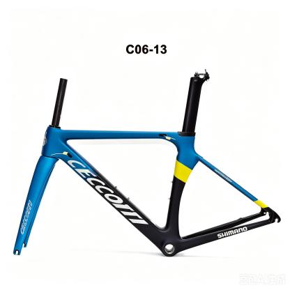 DC006 CECCOTTI V BRAKE CARBON BICYCLE FRAMESET SUPPER LIGHT ,Rim brake 