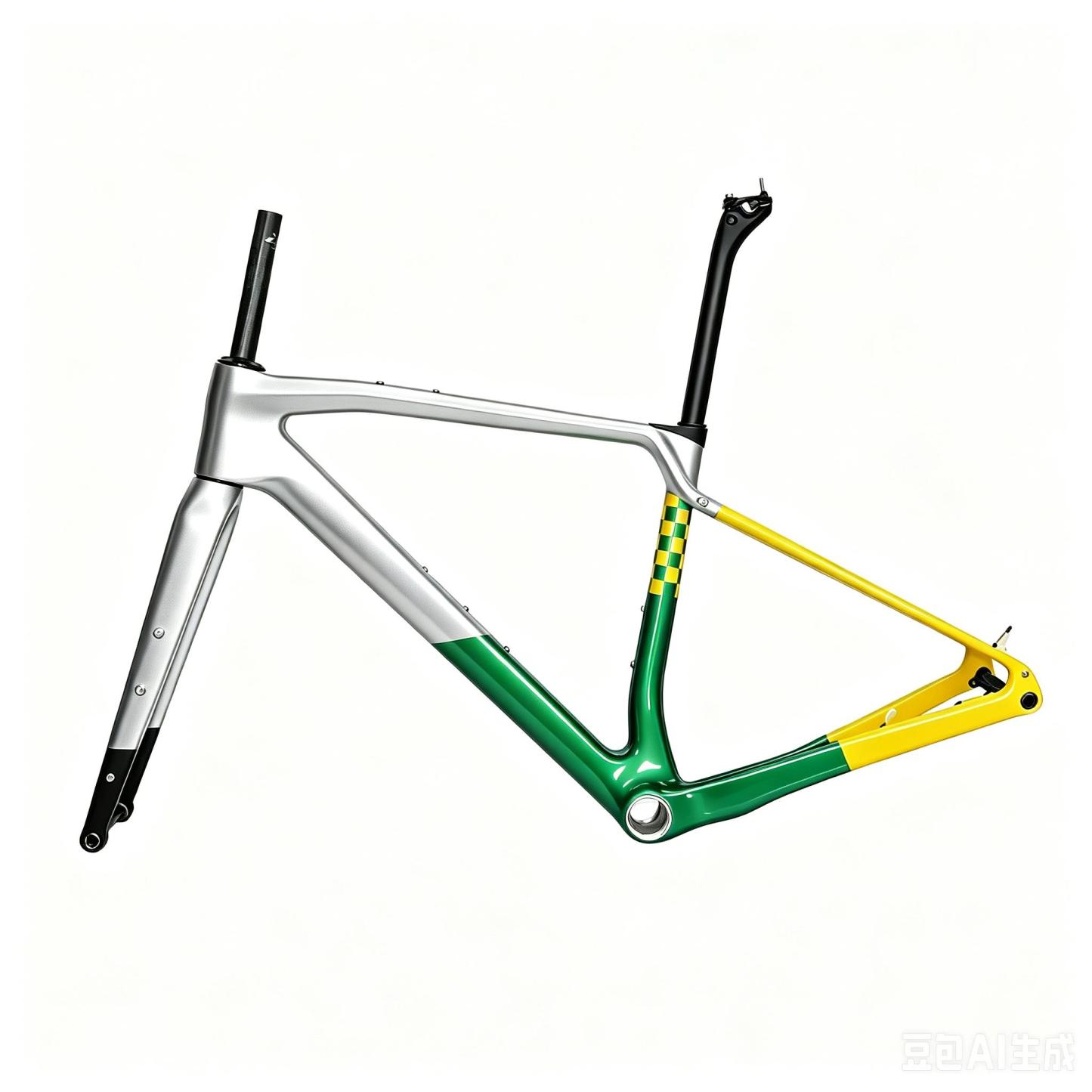 DC025  CECCOTTI GRAVEL TORAY CARBON BICYCLE FRAMESET DISC 142*12 47mm Tire