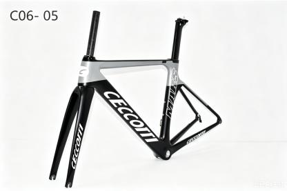 DC006 CECCOTTI V BRAKE CARBON BICYCLE FRAMESET SUPPER LIGHT ,Rim brake 