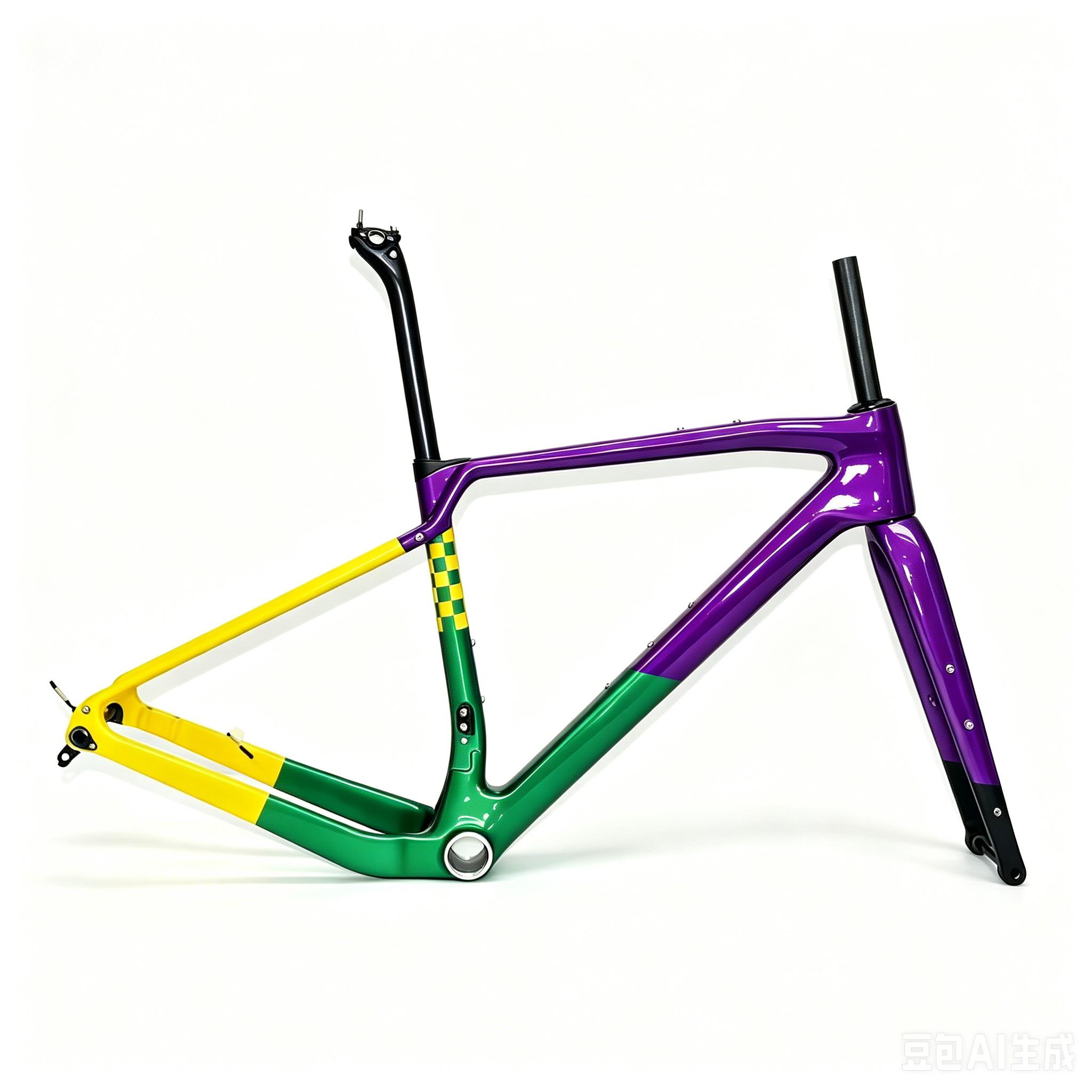 DC025  CECCOTTI GRAVEL TORAY CARBON BICYCLE FRAMESET DISC 142*12 47mm Tire