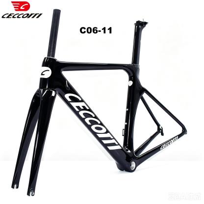 DC006 CECCOTTI V BRAKE CARBON BICYCLE FRAMESET SUPPER LIGHT ,Rim brake 