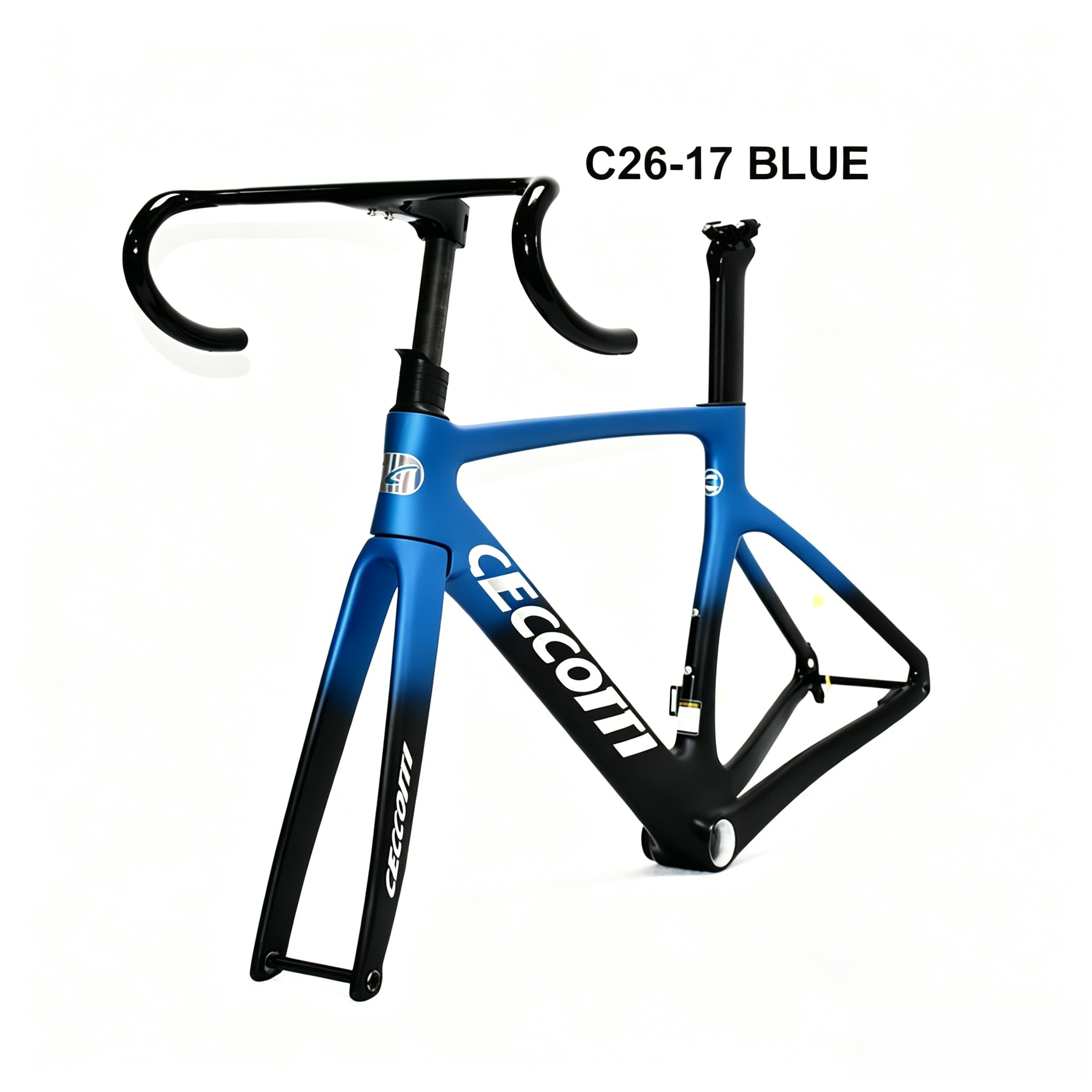DC026 CECCOTTI DISC 142*12 CARBON ROAD FRAMESET FULL INNER CABLE 