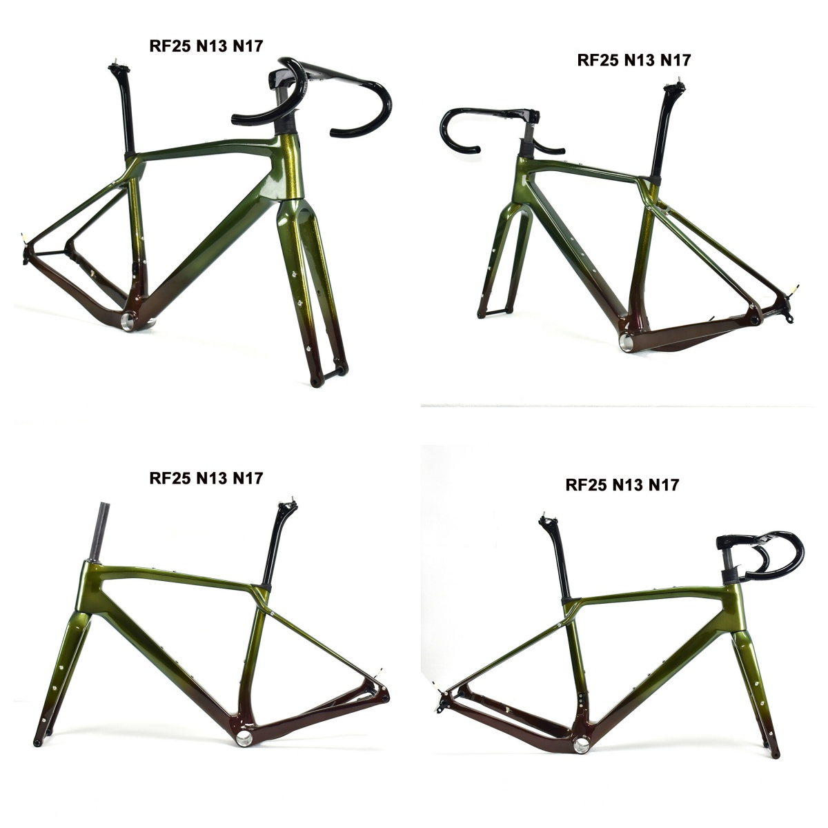 CECCOTTI DC025 GRAVEL TORAY CARBON BICYCLE FRAMEST DISC 142*12 47mm Tire-Ceccotti Carbon Bicycle