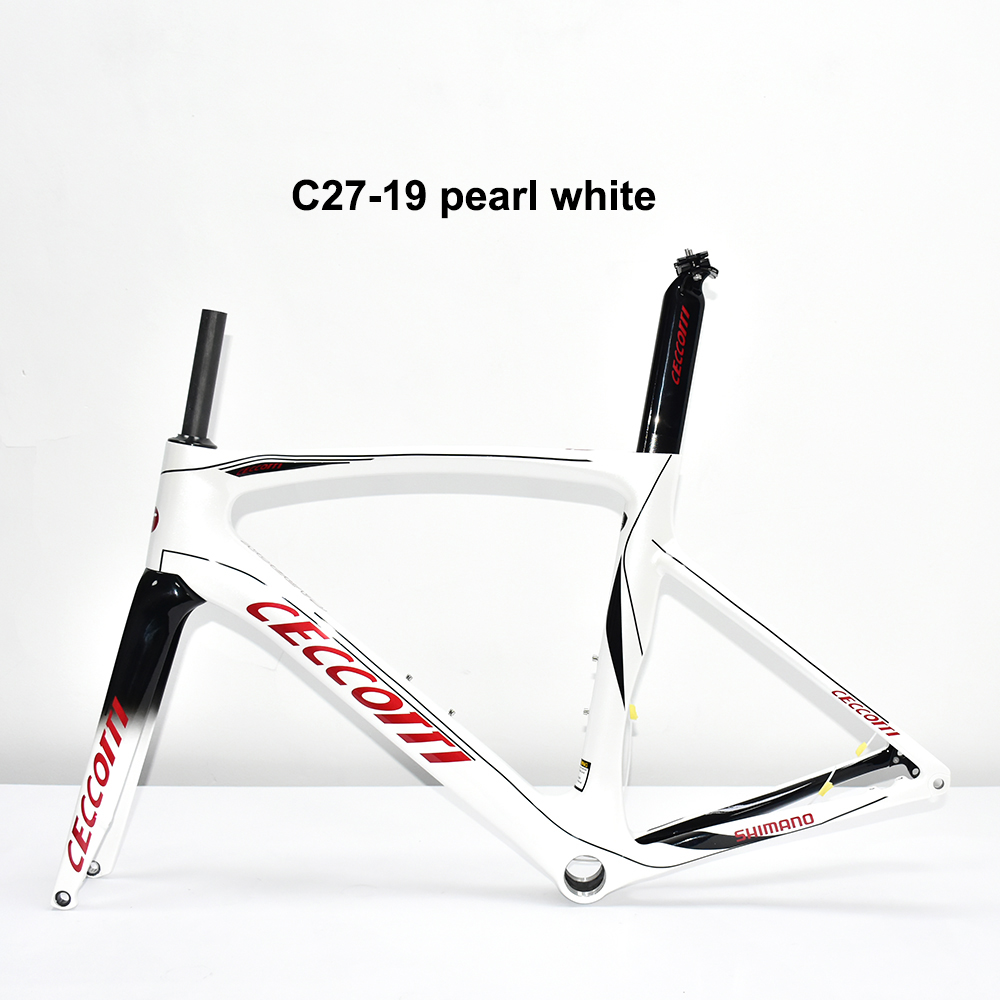 DC027 CECCOTTI DISC 142*12 CARBON ROAD FRAMEST FULL INNER CABLE 