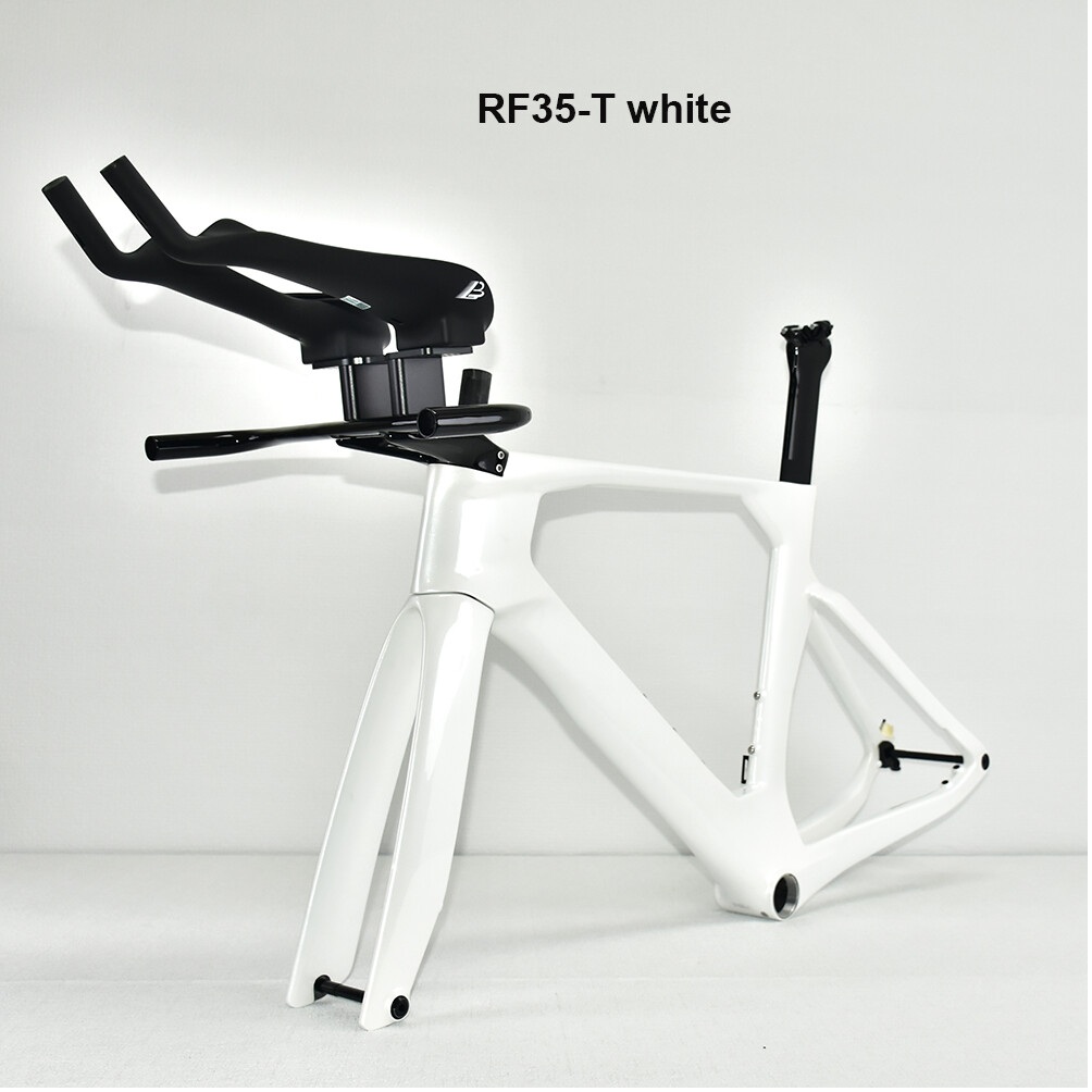 TT01 CECCOTTI TIME TRAIL CARBON BICYCLE frameset 142*12 ,T47 Thread BB