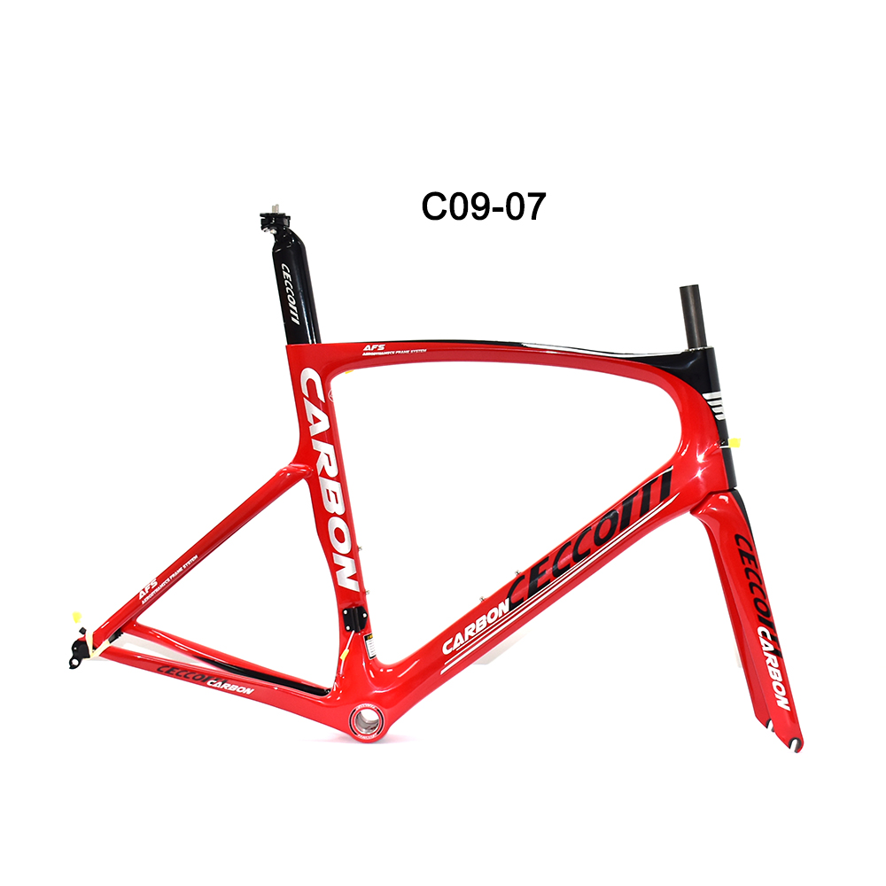 DC009 CECCOTTI V BRAKE CARBON BICYCLE FRAMEST SUPPER LIGHT