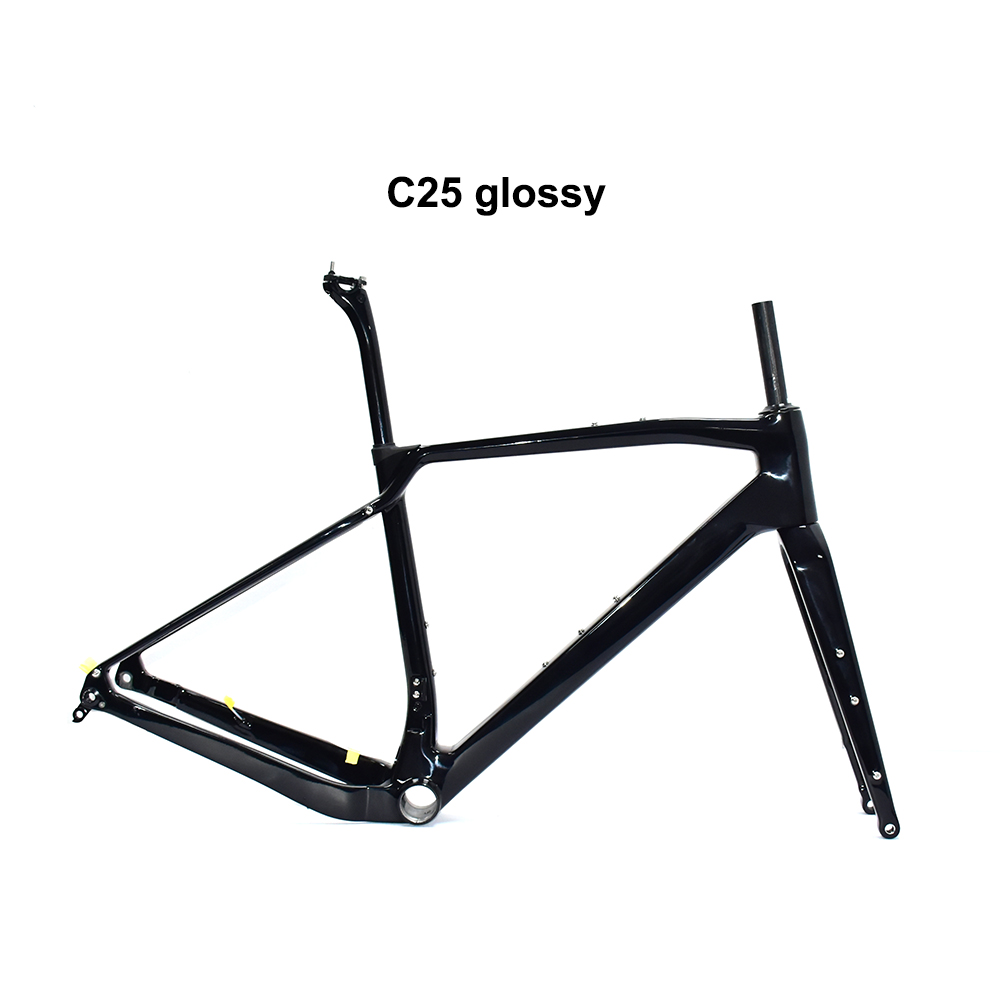 CECCOTTI DC025 GRAVEL TORAY CARBON BICYCLE FRAMEST DISC 142*12 47mm Tire