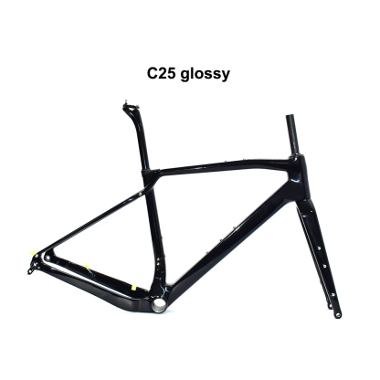 CECCOTTI DC025 GRAVEL TORAY CARBON BICYCLE FRAMEST DISC 142*12 47mm Tire