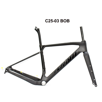 CECCOTTI DC025 GRAVEL TORAY CARBON BICYCLE FRAMEST DISC 142*12 47mm Tire