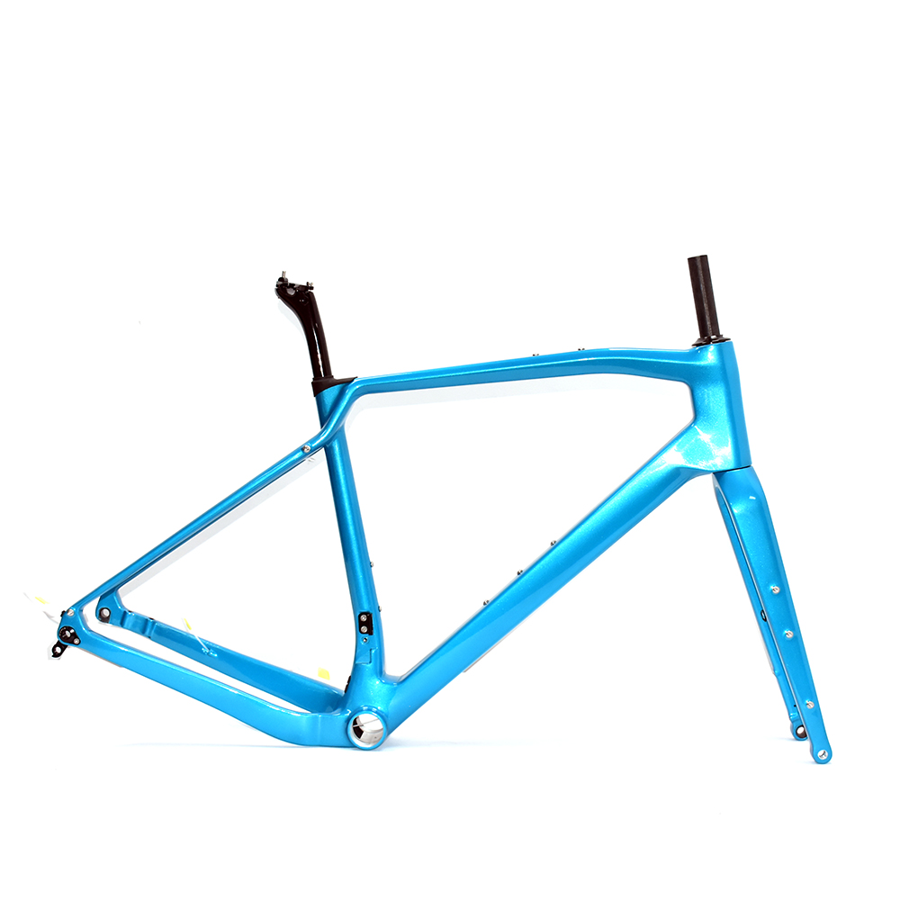 CECCOTTI DC025 GRAVEL TORAY CARBON BICYCLE FRAMEST DISC 142*12 47mm Tire