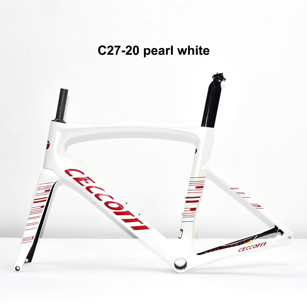 DC027 CECCOTTI DISC 142*12 CARBON ROAD FRAMEST FULL INNER CABLE 