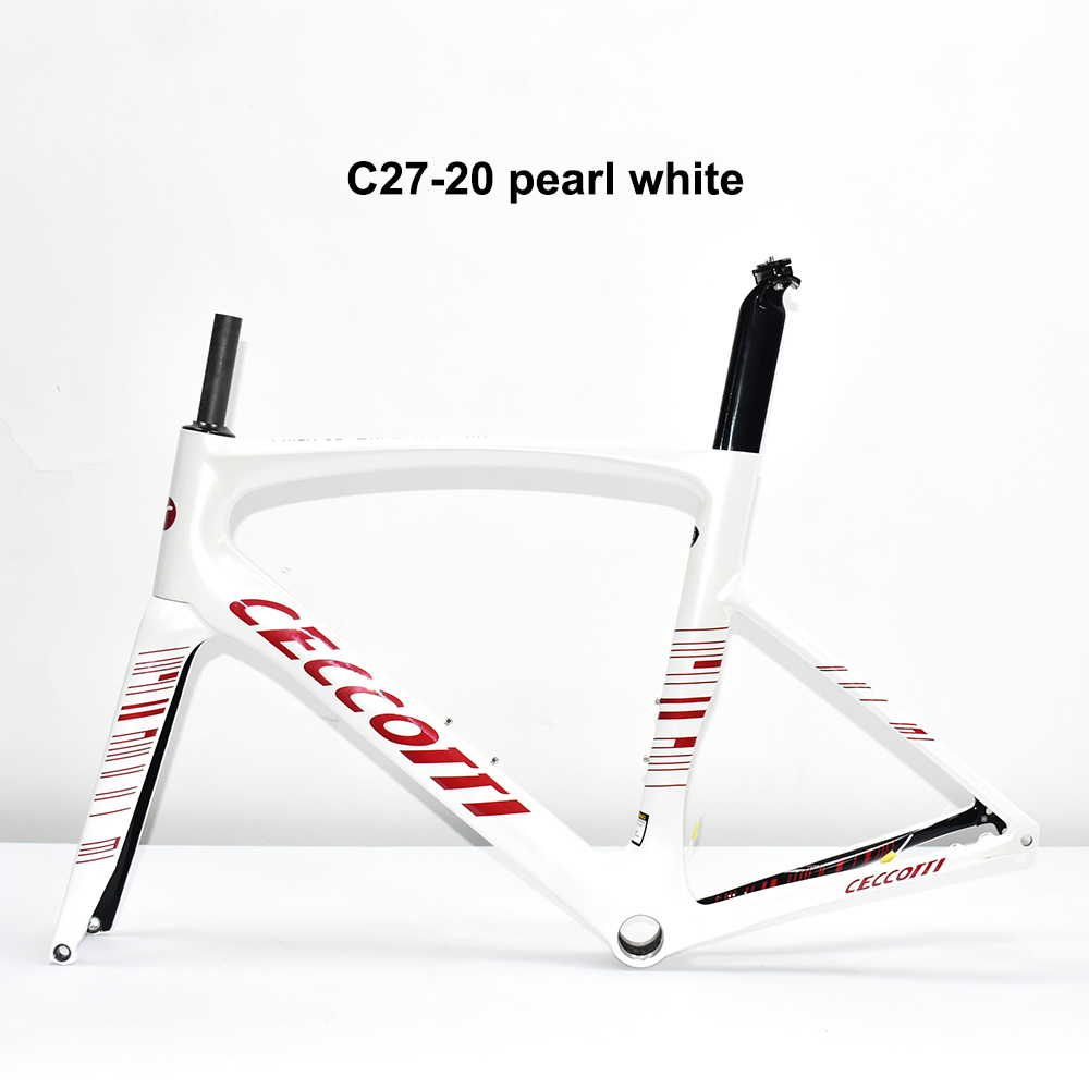 DC027 CECCOTTI DISC 142*12 CARBON ROAD FRAMEST FULL INNER CABLE 