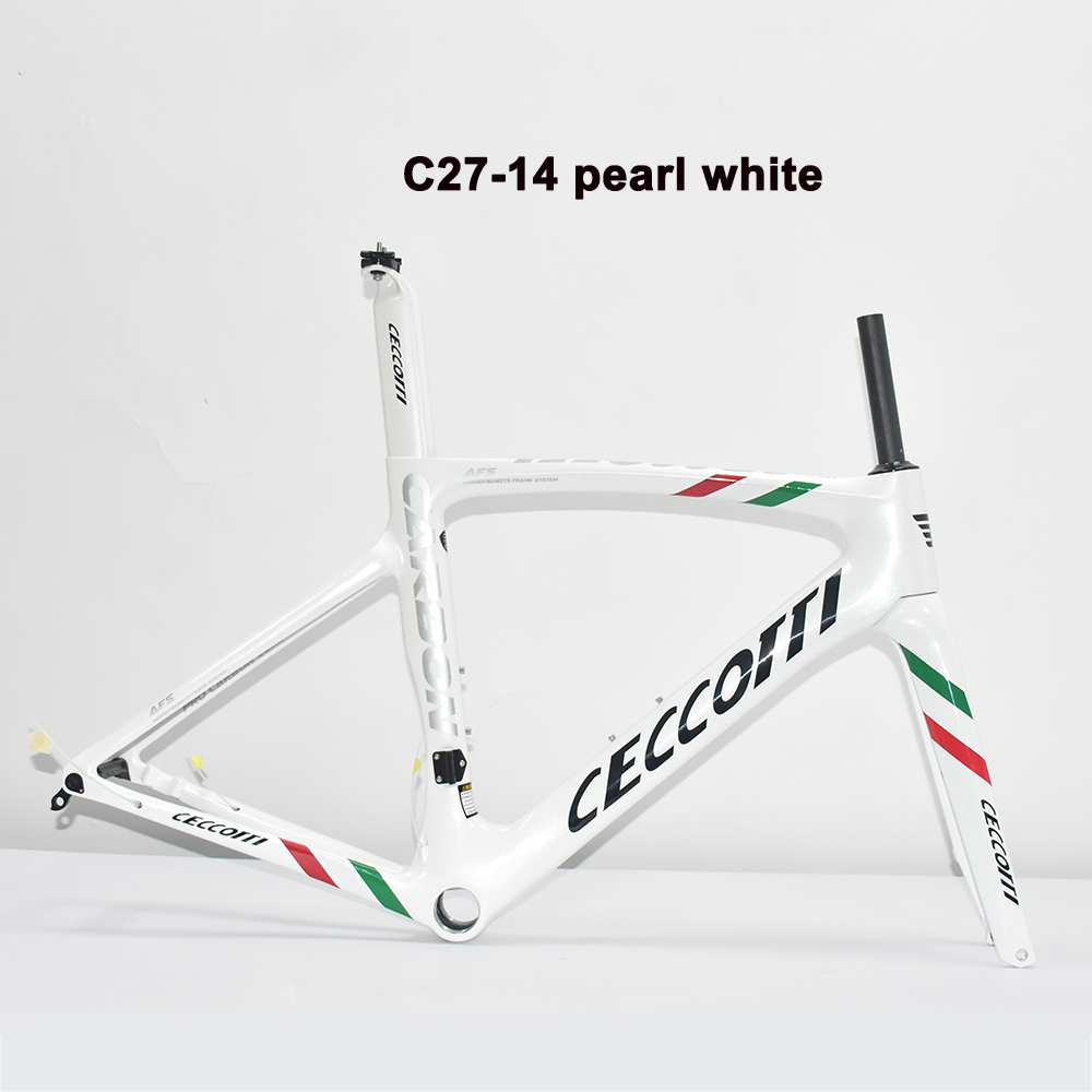 DC027 CECCOTTI DISC 142*12 CARBON ROAD FRAMEST FULL INNER CABLE 