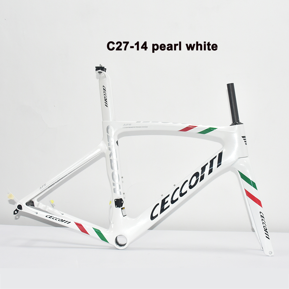 DC027 CECCOTTI DISC 142*12 CARBON ROAD FRAMEST FULL INNER CABLE 