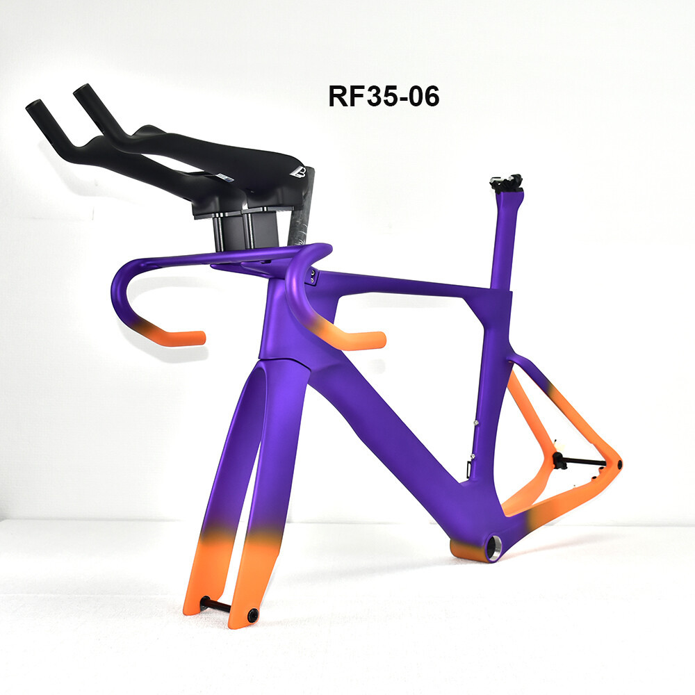 TT01 CECCOTTI TIME TRAIL CARBON BICYCLE frameset 142*12 ,T47 Thread BB