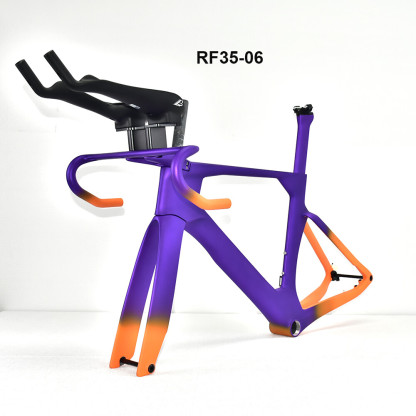 TT01 CECCOTTI TIME TRAIL CARBON BICYCLE frameset 142*12 ,T47 Thread BB