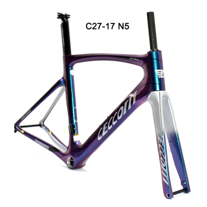 DC027 CECCOTTI DISC 142*12 CARBON ROAD FRAMEST FULL INNER CABLE 