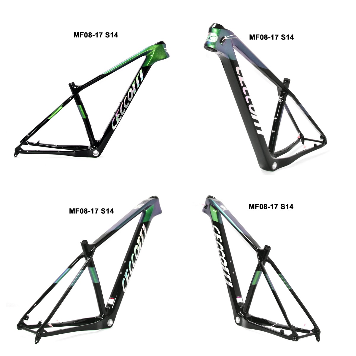 M08 CECCOTTI 148*12 CARBON MOUTAIN BICYCLE FRAMESET