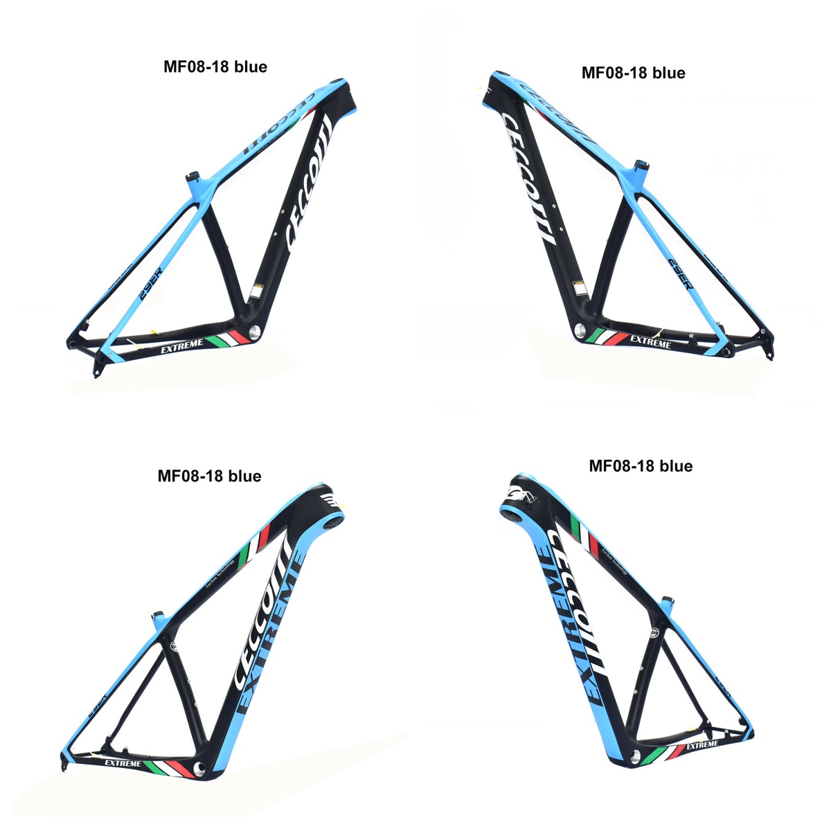 M08 CECCOTTI 148*12 CARBON MOUTAIN BICYCLE FRAMESET