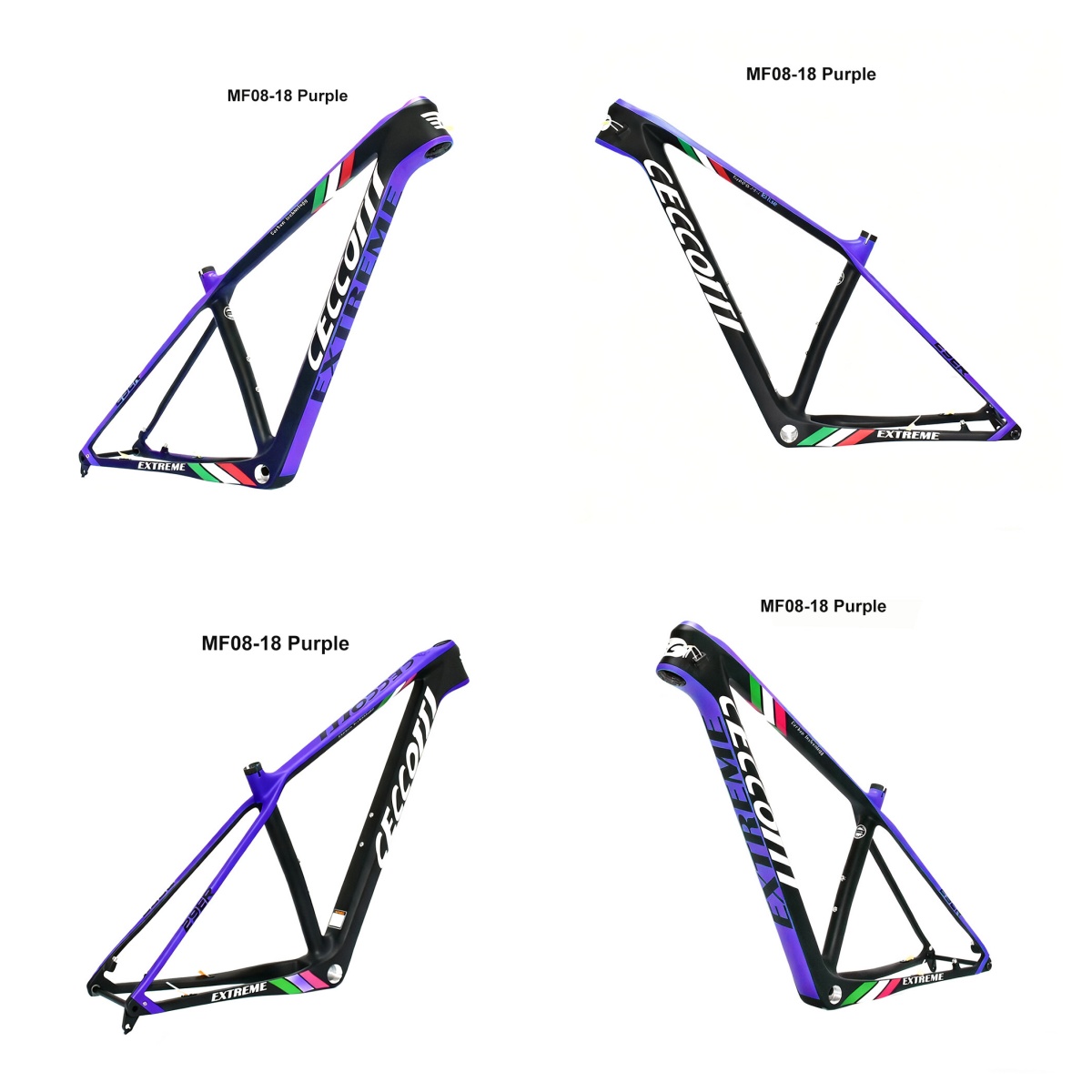 M08 CECCOTTI 148*12 CARBON MOUTAIN BICYCLE FRAMESET