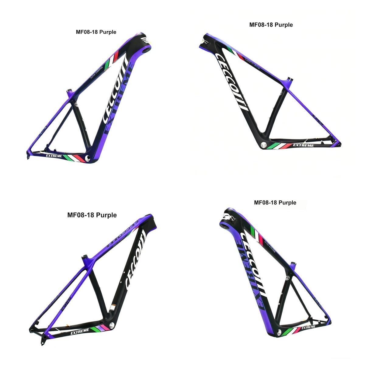 M08 CECCOTTI 148*12 CARBON MOUTAIN BICYCLE FRAMESET