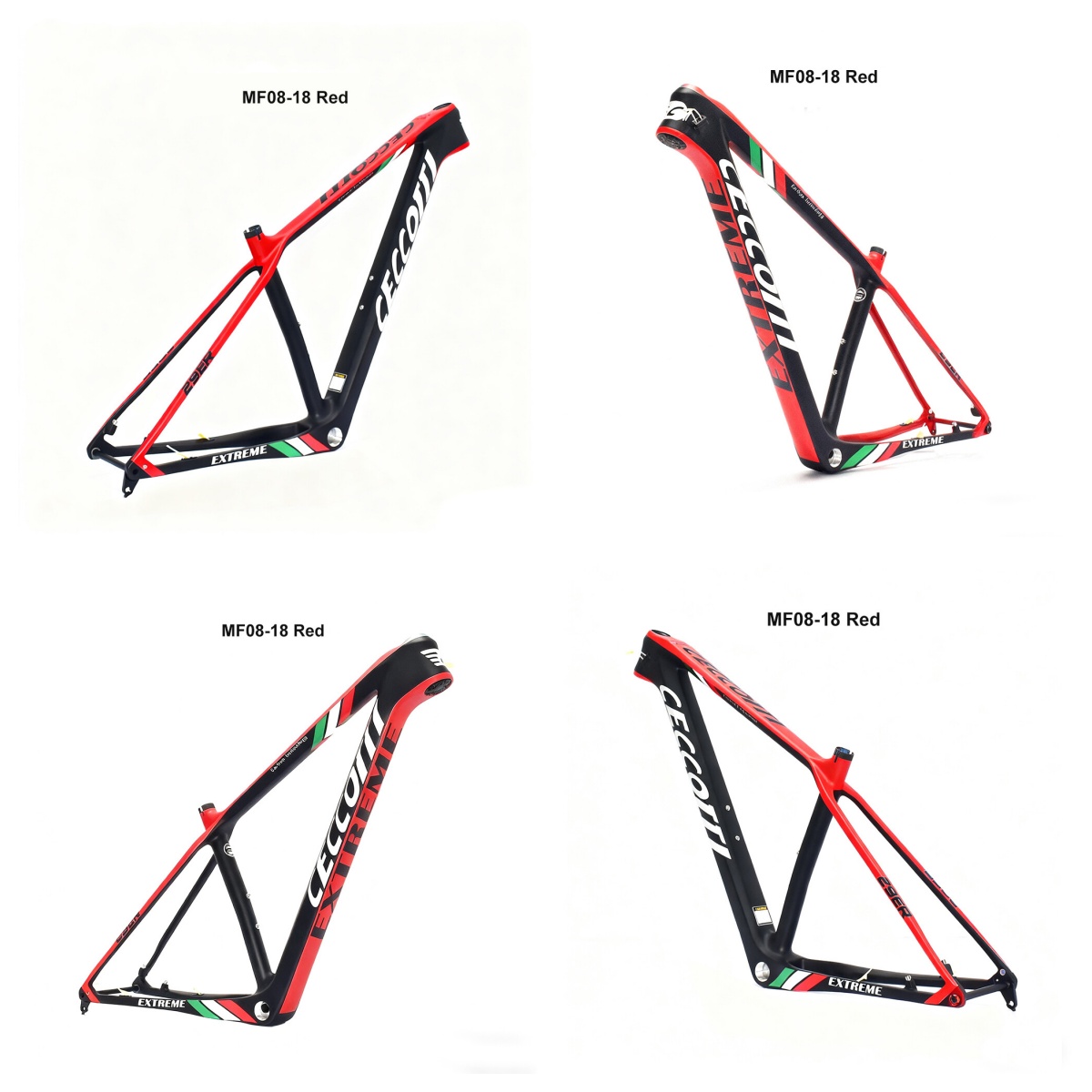 M08 CECCOTTI 148*12 CARBON MOUTAIN BICYCLE FRAMESET