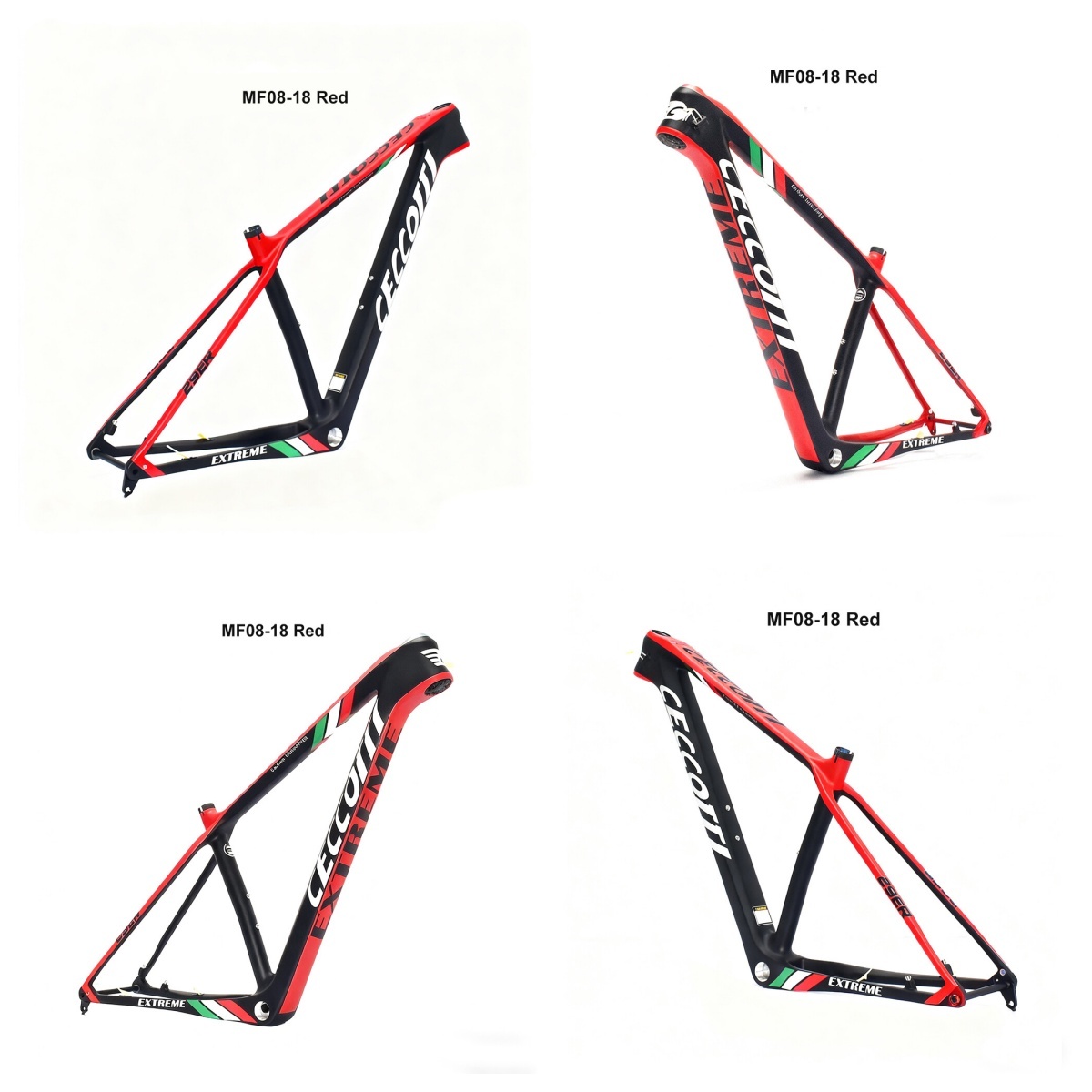 M08 CECCOTTI 148*12 CARBON MOUTAIN BICYCLE FRAMESET