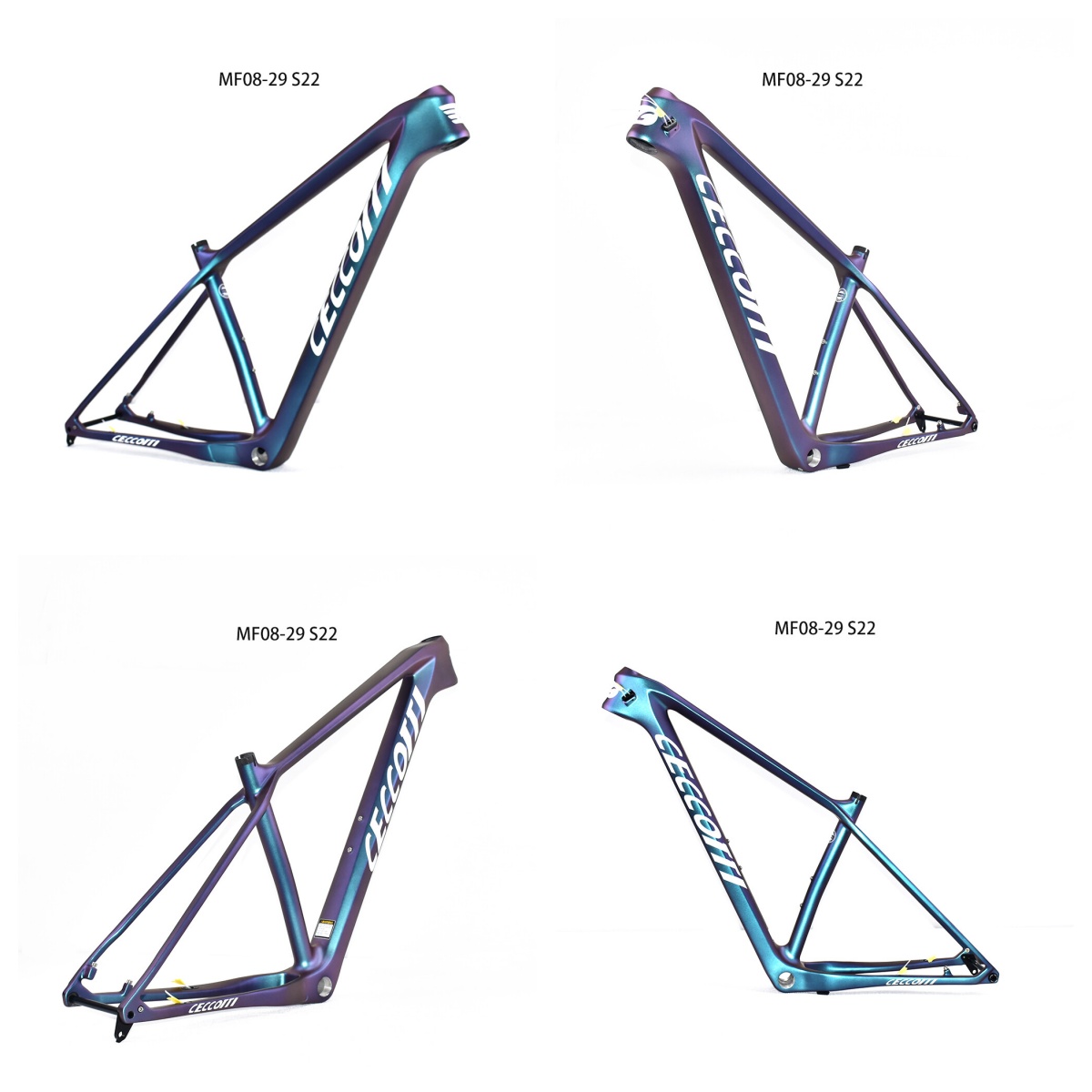 M08 CECCOTTI 148*12 CARBON MOUTAIN BICYCLE FRAMESET