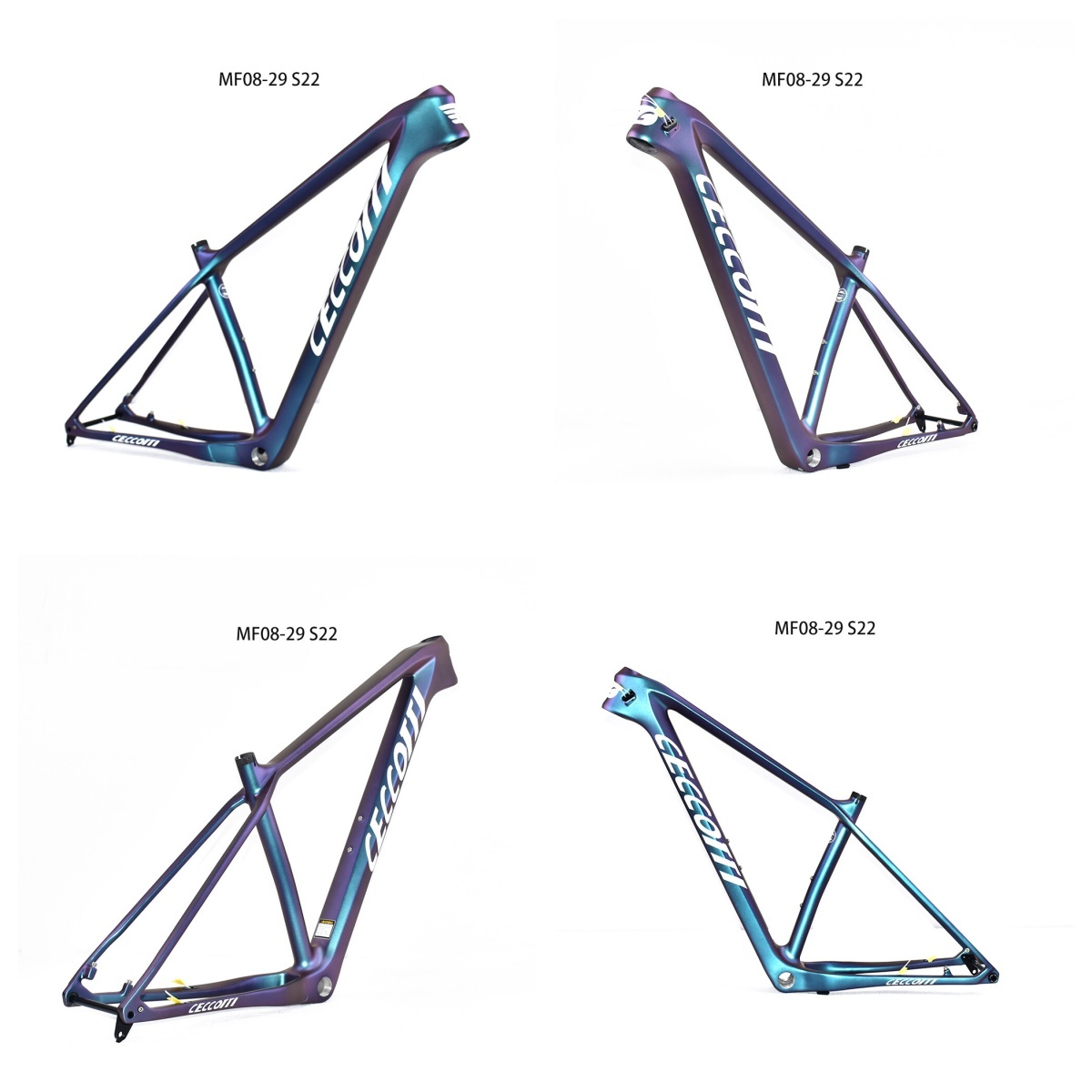 M08 CECCOTTI 148*12 CARBON MOUTAIN BICYCLE FRAMESET