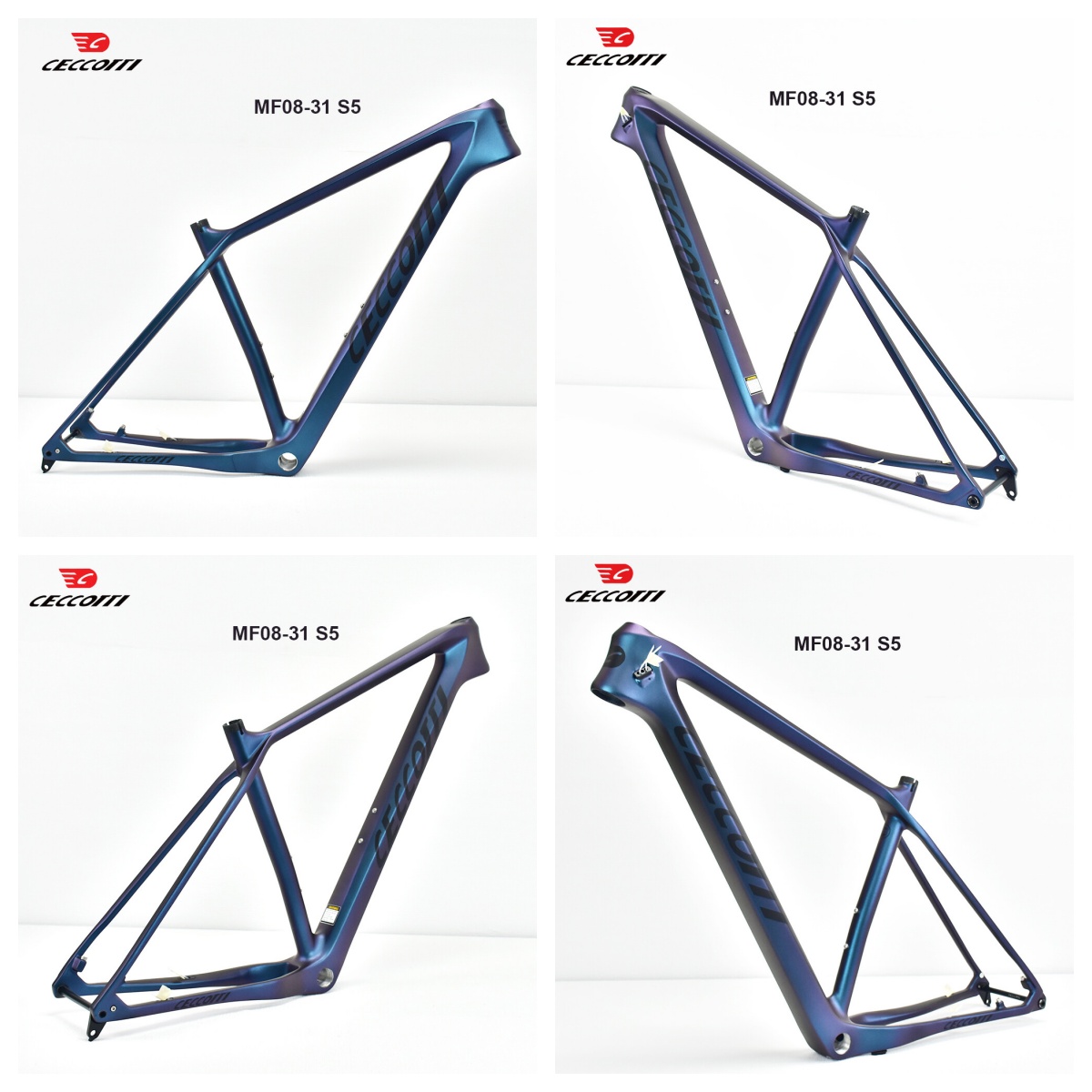 M08 CECCOTTI 148*12 CARBON MOUTAIN BICYCLE FRAMESET