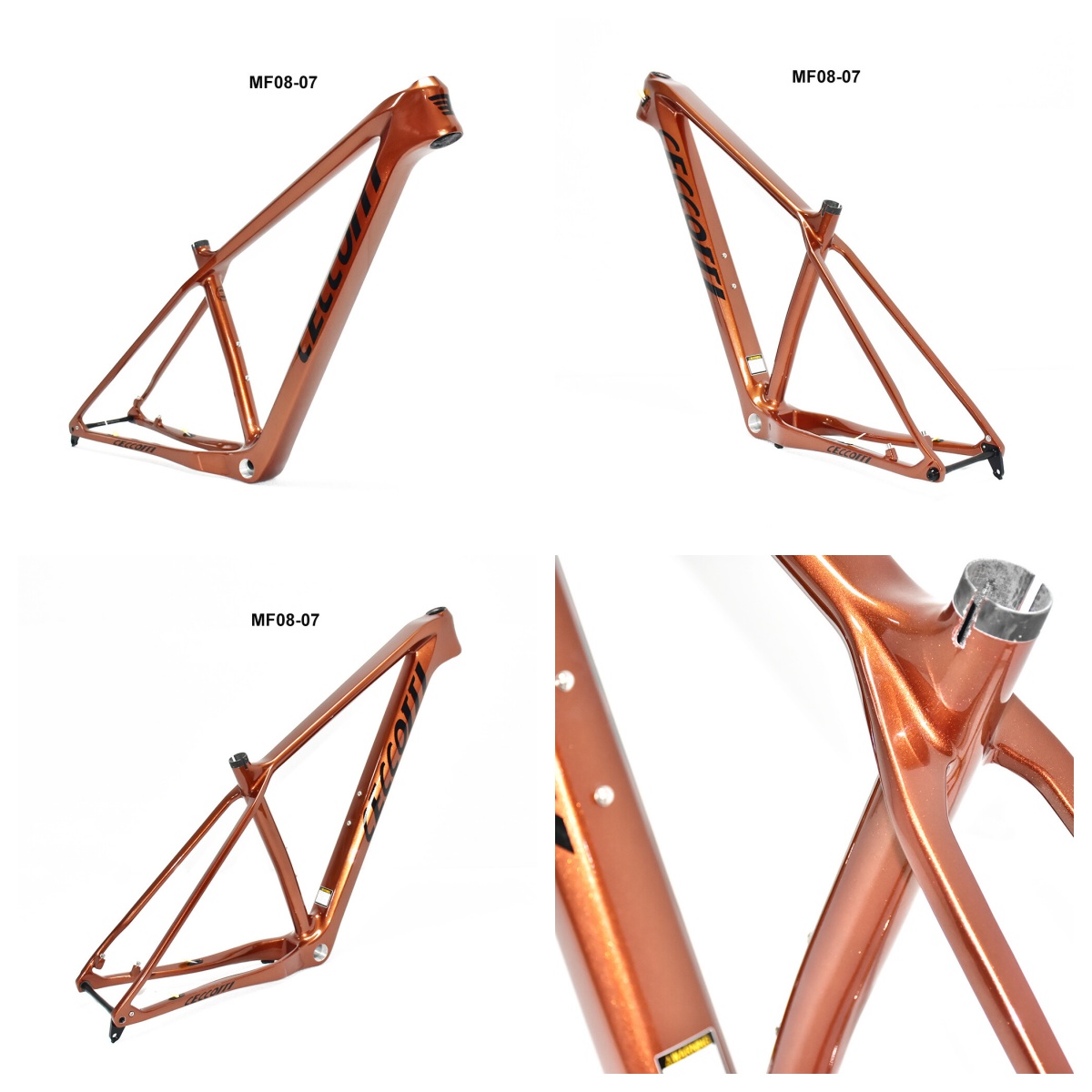M08 CECCOTTI 148*12 CARBON MOUTAIN BICYCLE FRAMESET