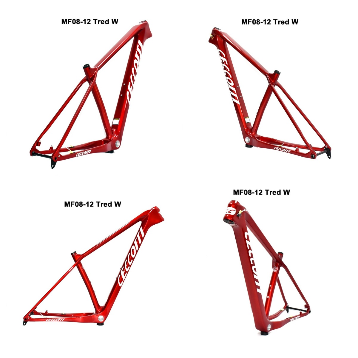 M08 CECCOTTI 148*12 CARBON MOUTAIN BICYCLE FRAMESET