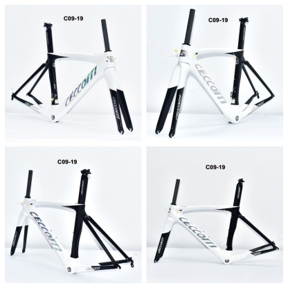 DC009 CECCOTTI V BRAKE CARBON BICYCLE FRAMESET SUPPER LIGHT Rim brake