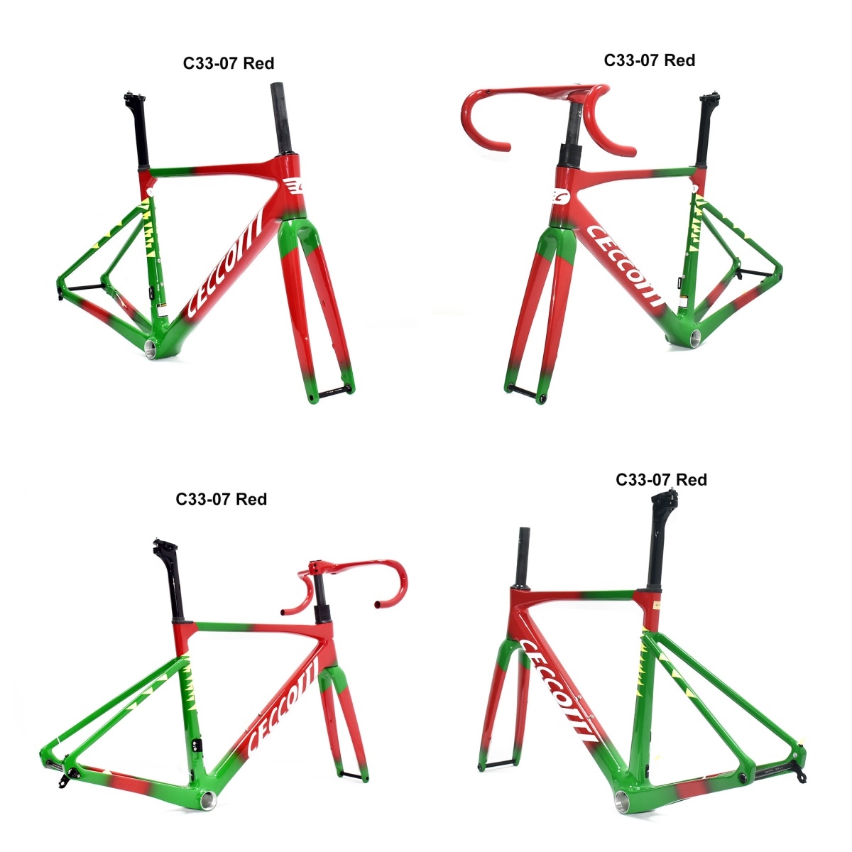 DC033 CECCOTTI ALL -AROUND DISC 142*12 CARBON BICYCLE CARBON FRAMESET